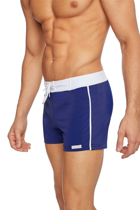 designer men's swim trunks